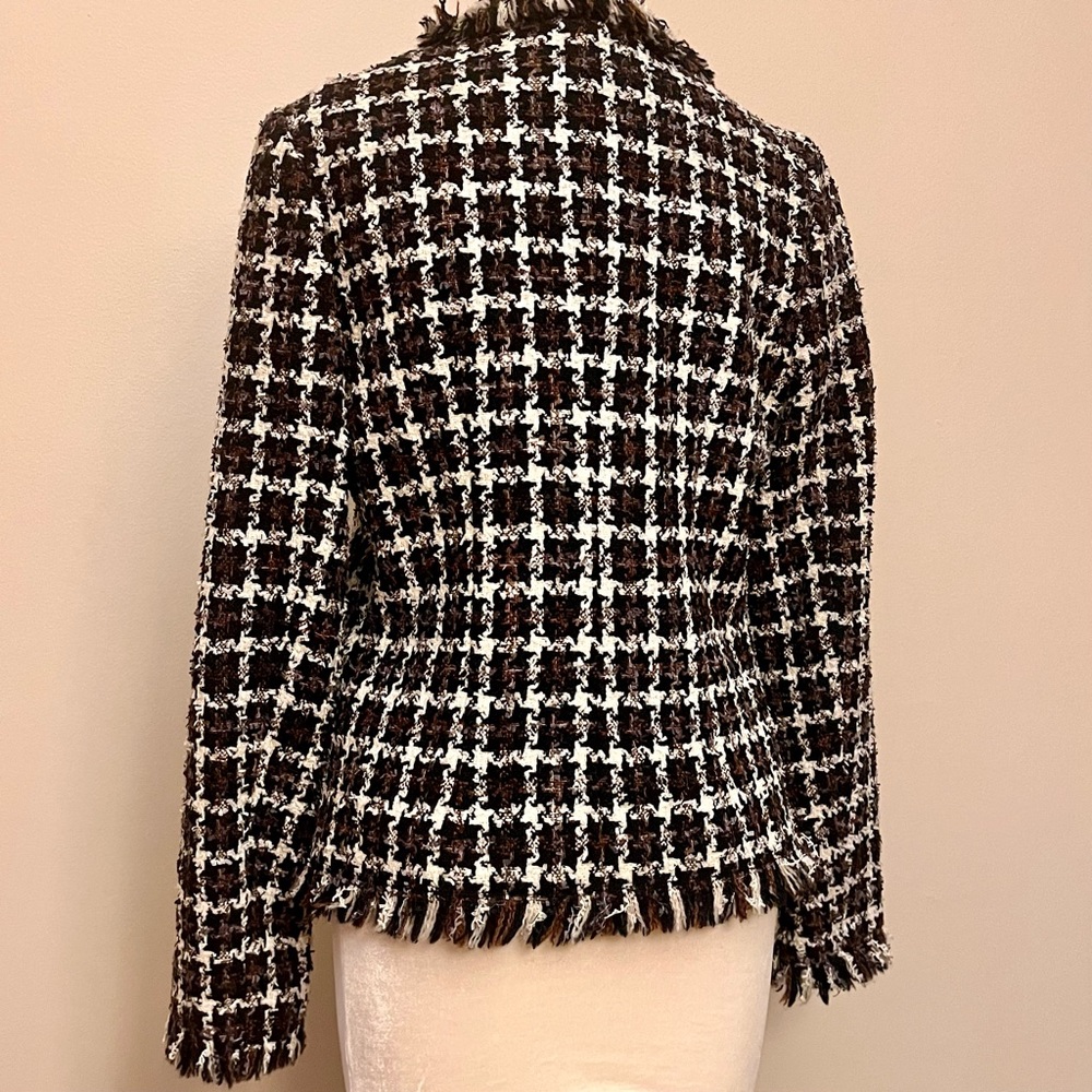 AVENUE MONTAIGNE Tweed Blazer - Picture 6 of 7